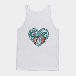 Two Wolf Heads Tank Top